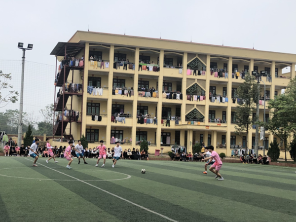 Giải bóng đá chào xuân Nhâm Dần - Trường PTDT Nội trú